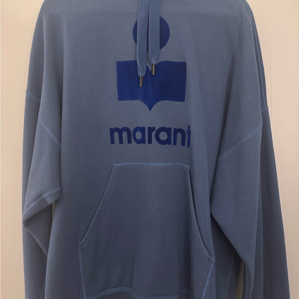 Isabel Marant Blue Men's Hoodie